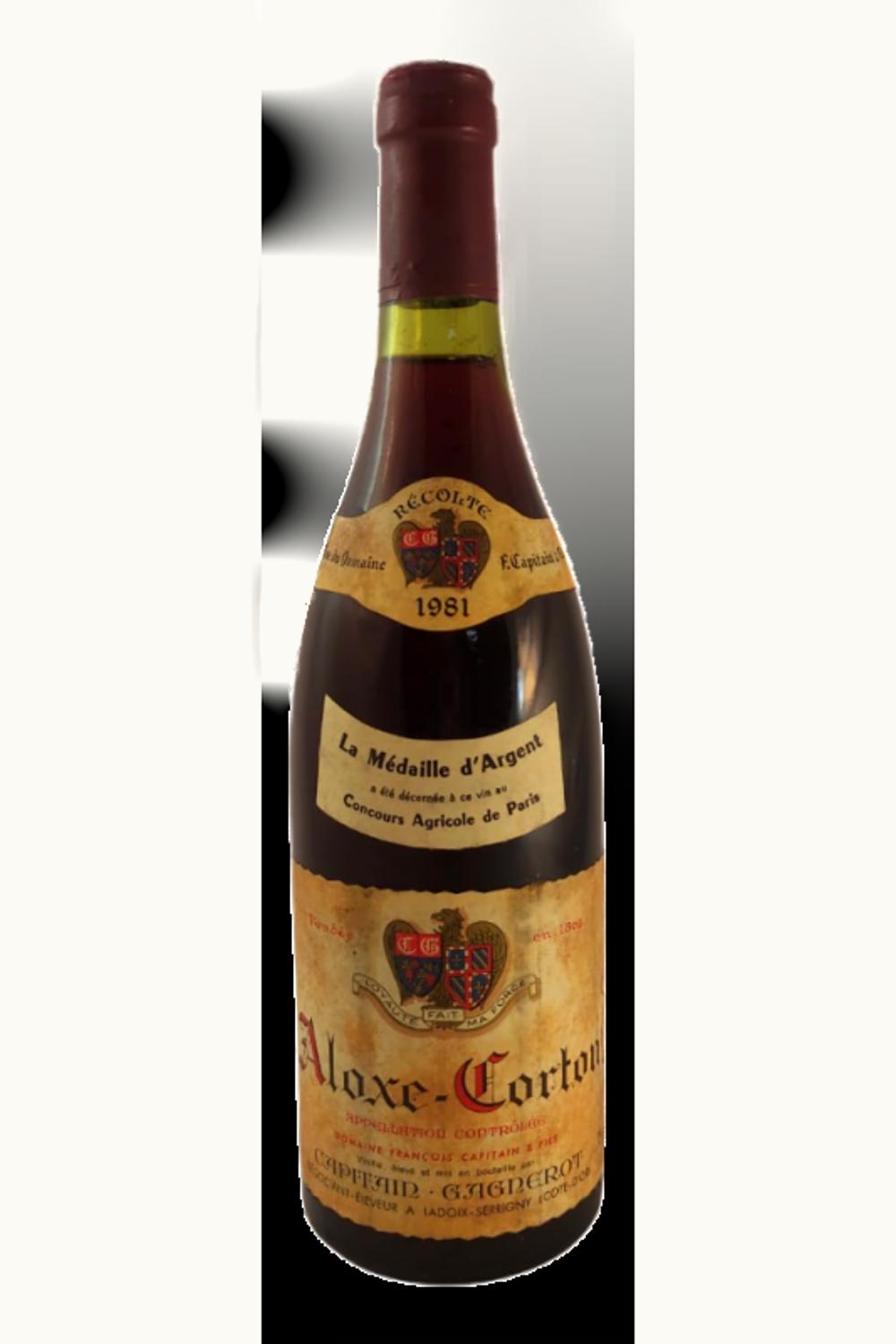 Maison Capt Gagnerot Maison Capt Gagnerot Aloxe-Corton Côte de Beaune, 1981