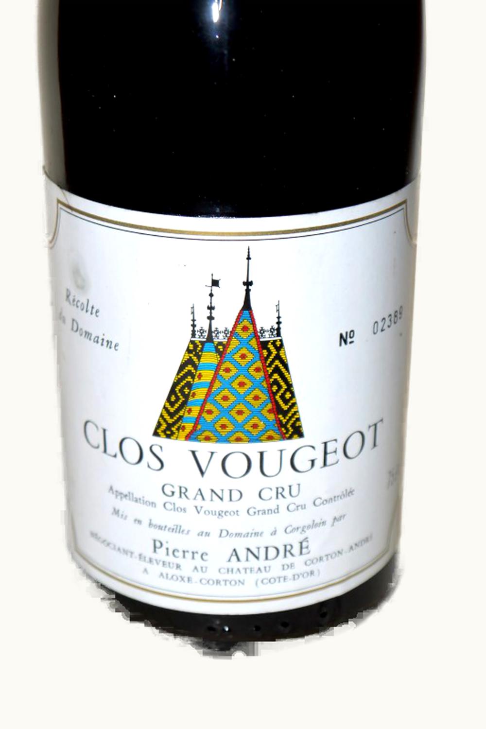 A Ligeret Grand Cru Cote Nuit Clos de Vougeot, 1981