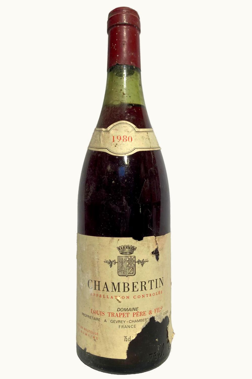 Domaine Trappet Père Chambertin Grand Cru Le Gevrey Cote de Nuit, 1980