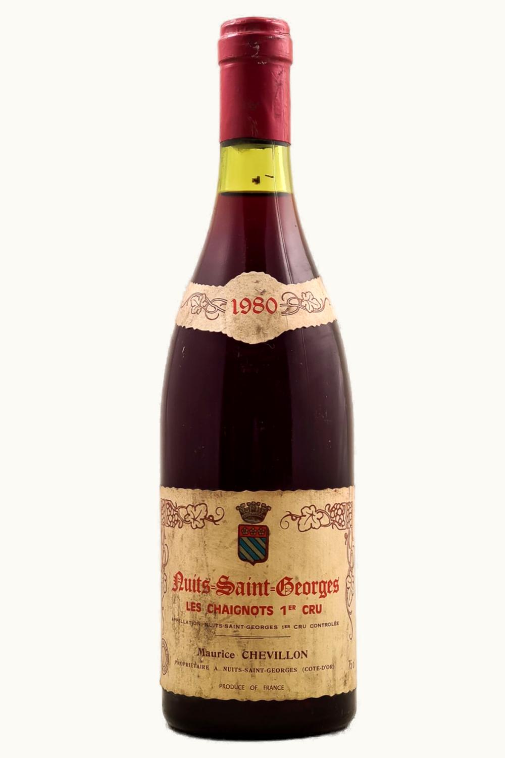 Domaine Robert Chevillon Aux Chaignots Nuit St George Premier Cru Cote de Burgundy, 1980