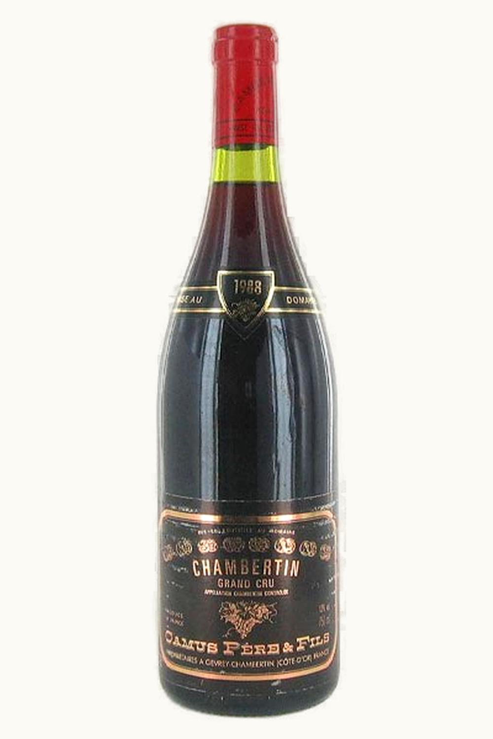 Camus Père & Fils Grand Cru Latricieres Chambertin Gevrey Cote de Nuit, 1980