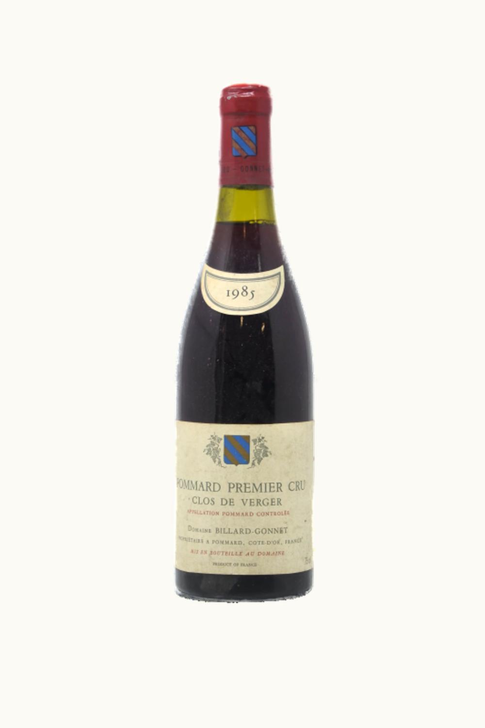 Domaine Billard Gonnet Clos de Verger Pommard Premier Cru Cote Beaune, 1980