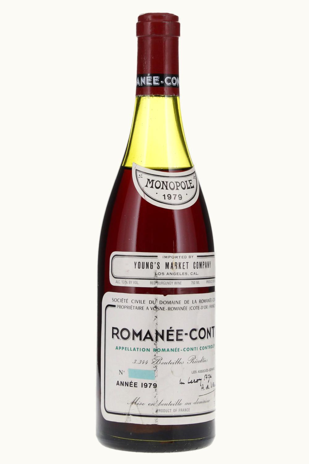 Domaine de la Romanée-Conti Domaine de la Romanée-Conti Tache Grand Cru Monopole Cote Nuit Vosne, 1979