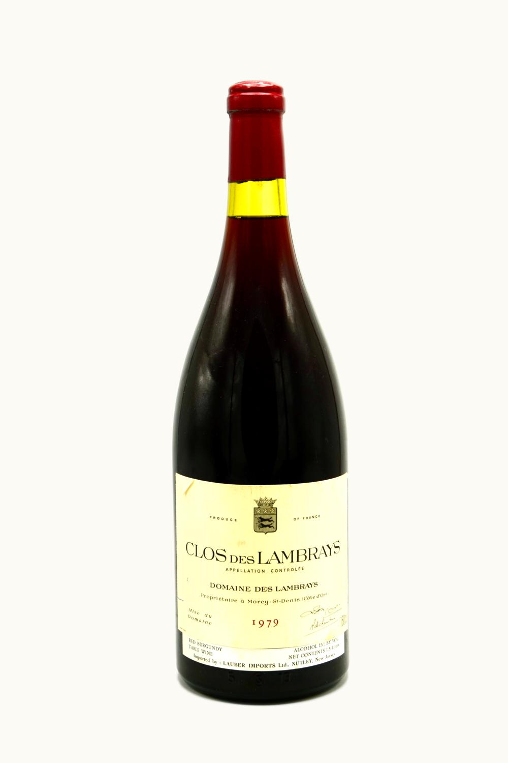 Domaine de Lambrays Domaine de Lambrays Clos Grand Cru Cote Nuit Morey St Denis, 1979
