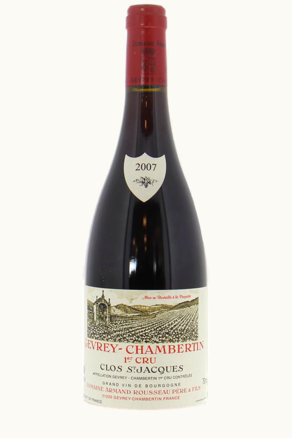 Domaine Armand Rousseau Domaine Armand Rousseau Clos St Jacques Gevrey Chambertin Premier Cru Cote de Nuit, 1979