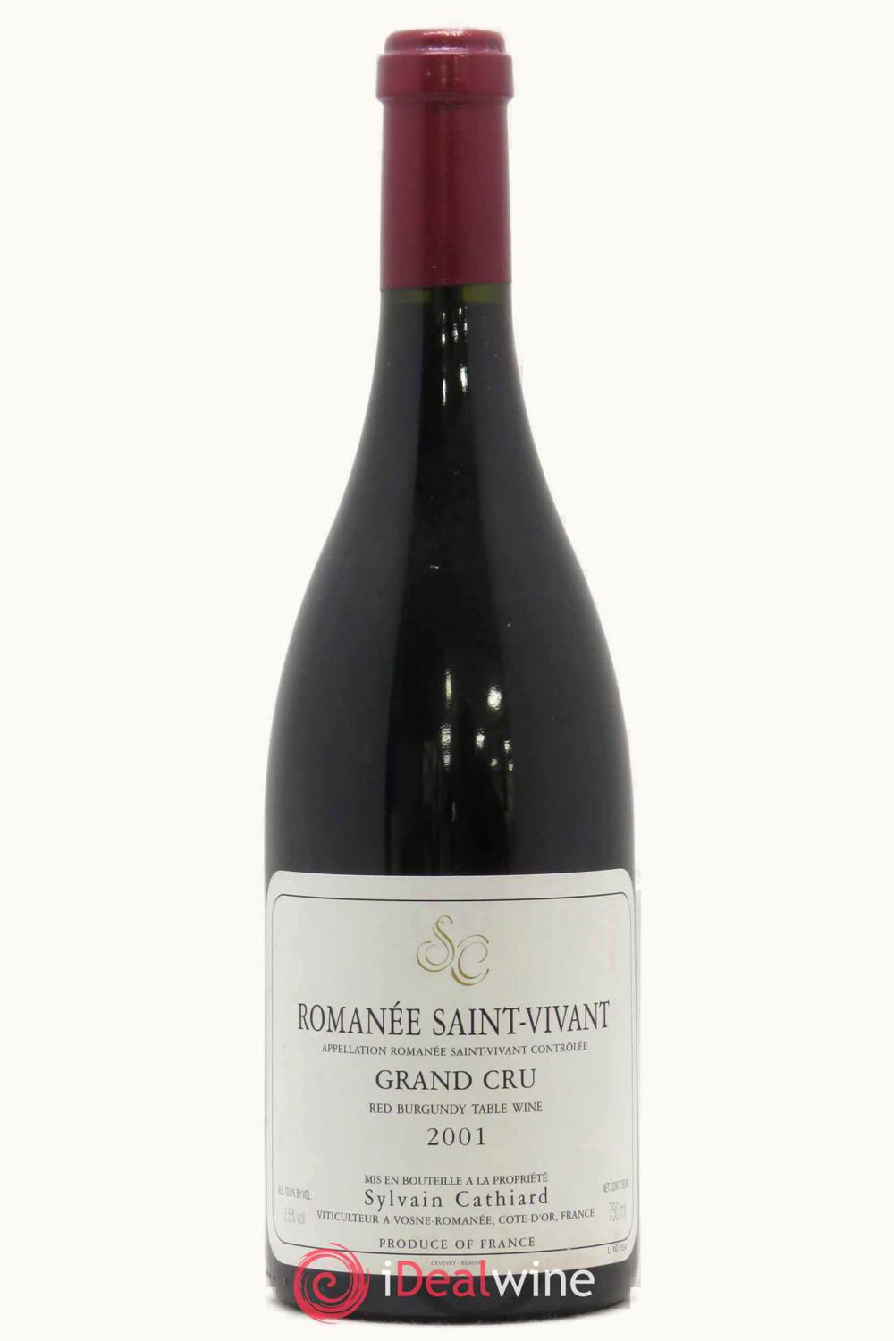 Sylvain Cathiard Grand Cru Romanee St Vivant Vosne Cote de Nuit, 1979
