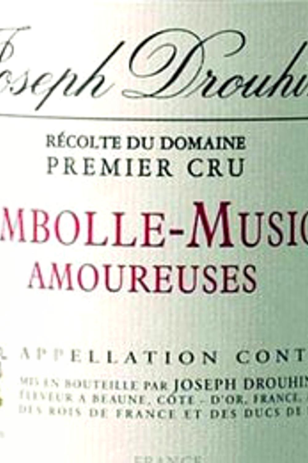 Joseph Drouhin Joseph Drouhin Amoureuses Chambolle Musigny Les Premier Cru Cote de Nuit, 1979