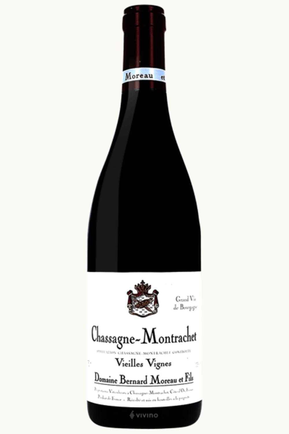 Domaine Bernard Moreau Domaine Bernard Moreau Rouge Vieilles Vigne Chass Montrachet Cote de Beaune Burgundy, 1979
