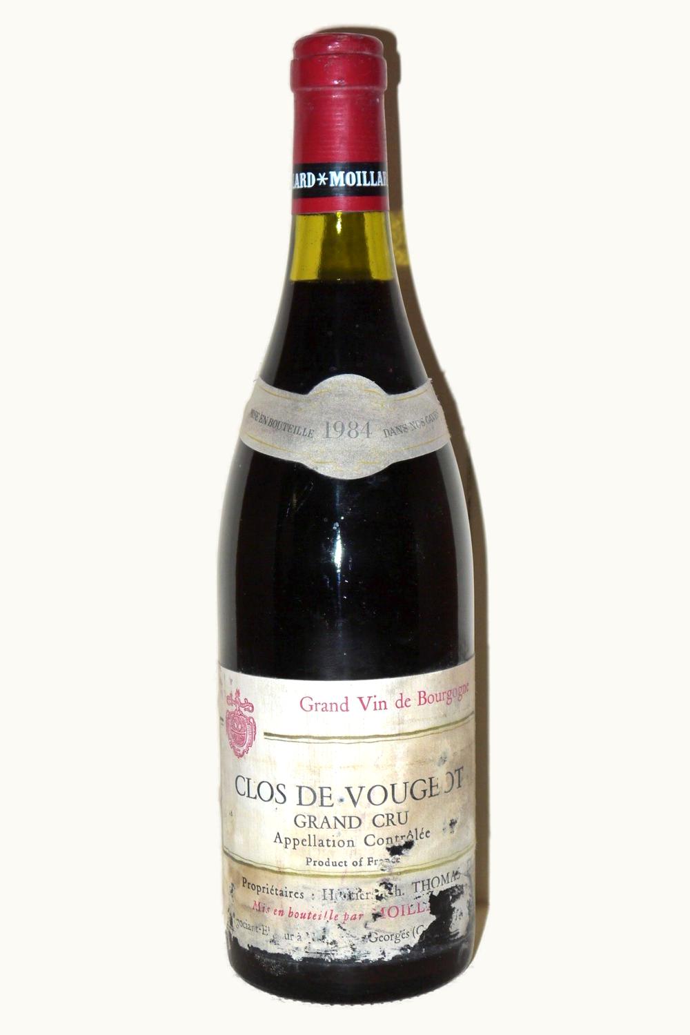 Moillard Grand Cru Cote Nuit Clos de Vougeot Burgundy, 1979