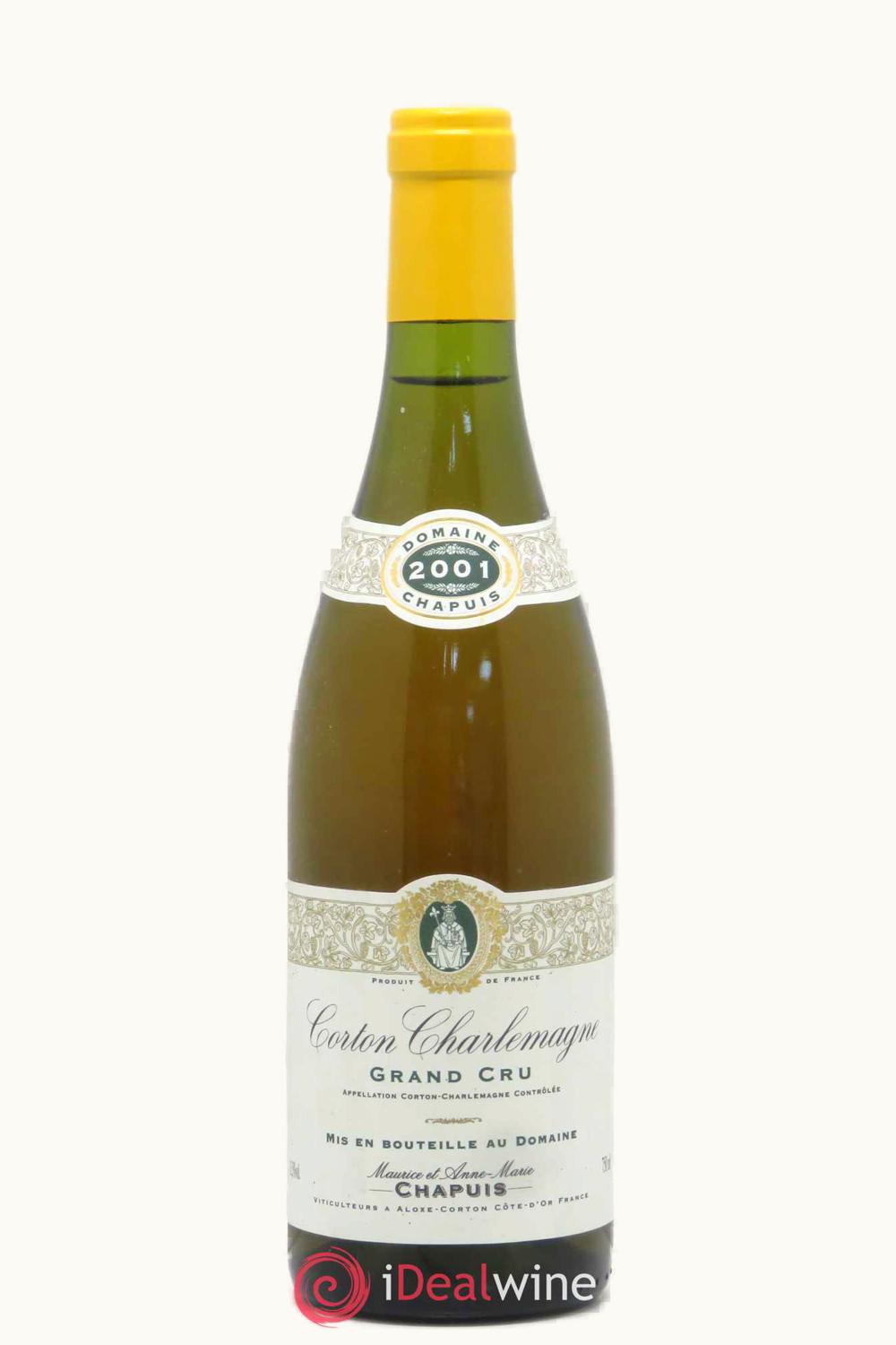Domaine Maurice Anne Marie Chapuis Grand Cru Corton Charlemagne Cote de Beaune Burgundy, 1979