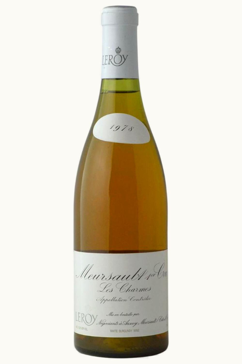 Domaine Leroy Domaine Leroy Premier Cru Meursault Charmes, 1978