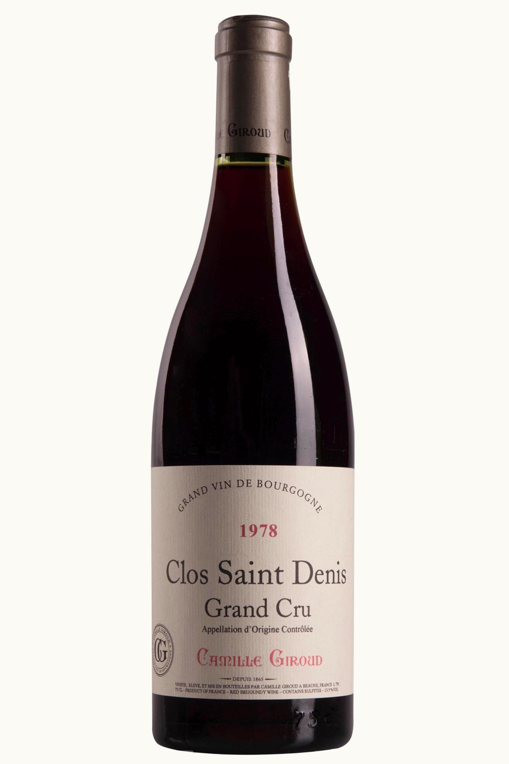 Domaine de Lambrays Domaine de Lambrays Clos Grand Cru Côte de Nuit, 1978