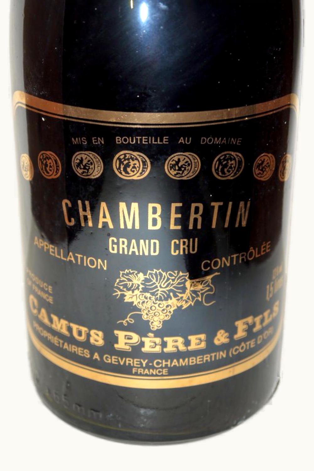 Camus Père & Fils Grand Cru Charmes-Chambertin, 1978