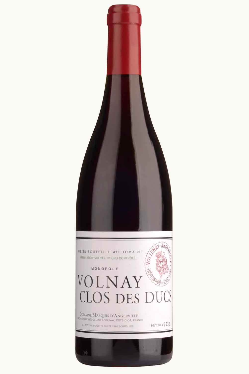 Domaine Marquis d'Angerville Domaine Marquis d'Angerville Clos des Ducs Volnay Premier Cru, 1978