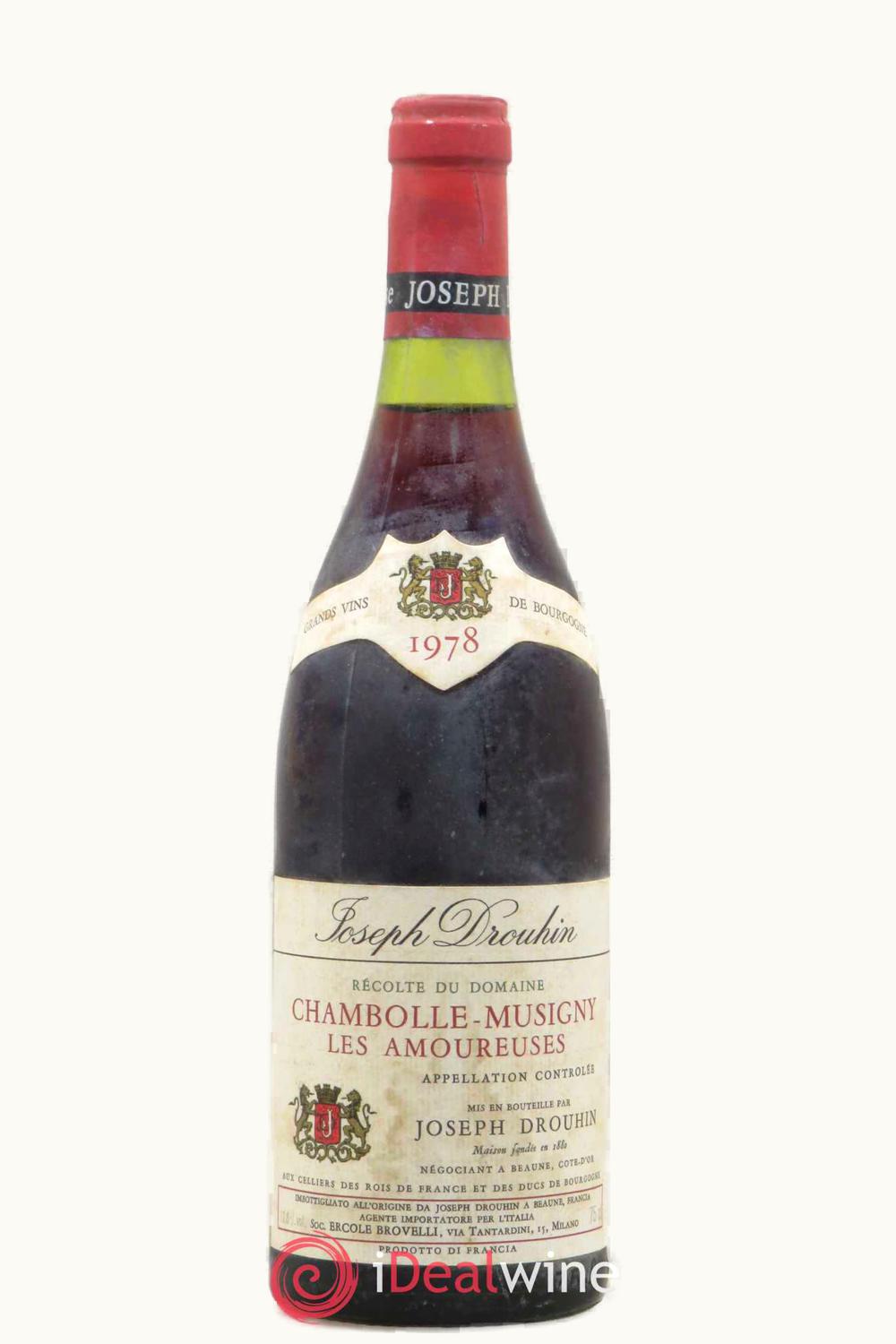 Joseph Drouhin Joseph Drouhin Grand Cru Musigny, 1978