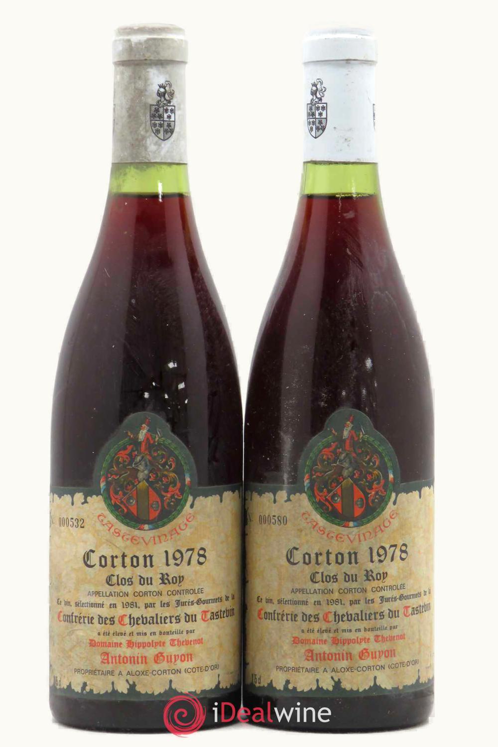 Domaine Antonin Guyon Grand Cru Corton Clos du Roi, 1978