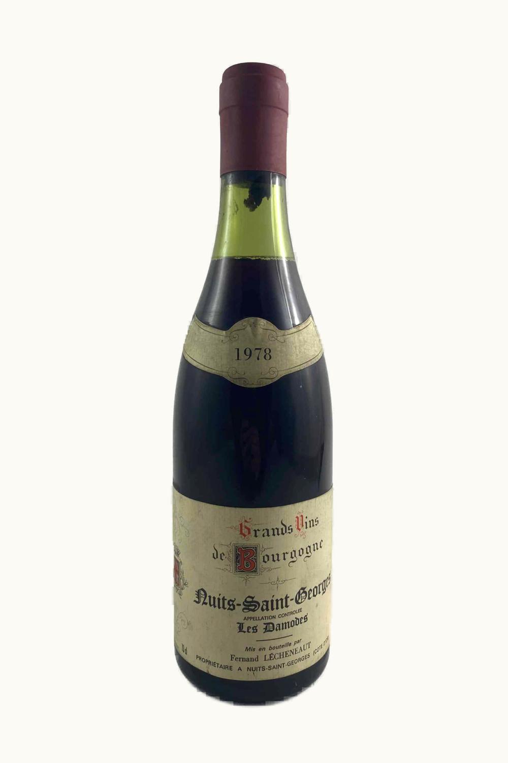 Domaine Lecheneaut Les Damodes Nuit-St-Georges Premier Cru, 1978