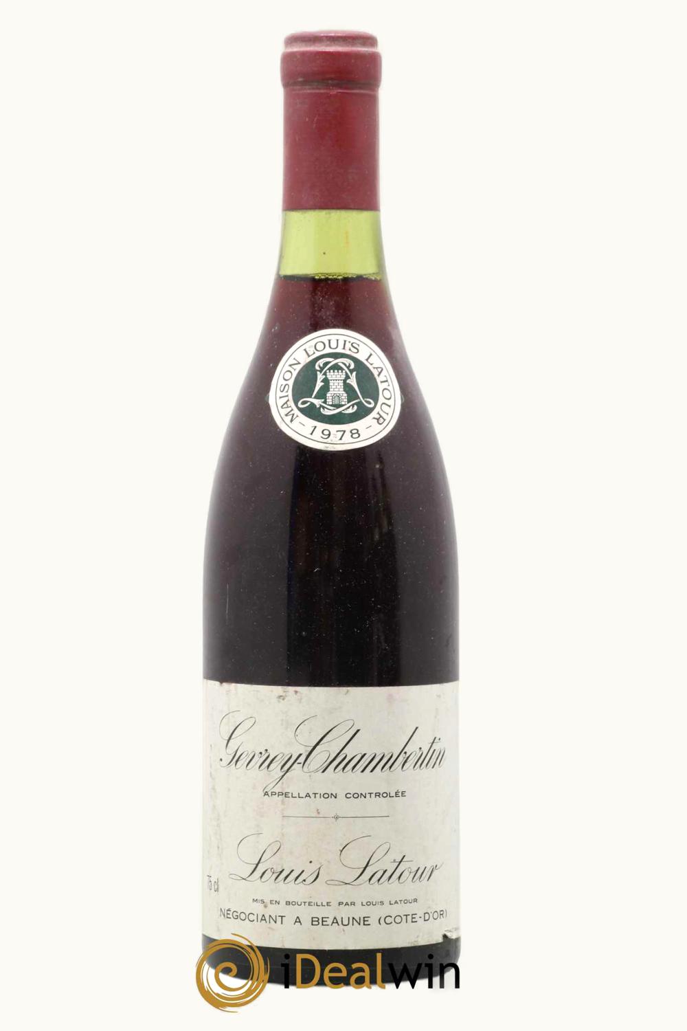 Louis Latour Louis Latour Gevrey-Chambertin Côte de Nuit, 1978