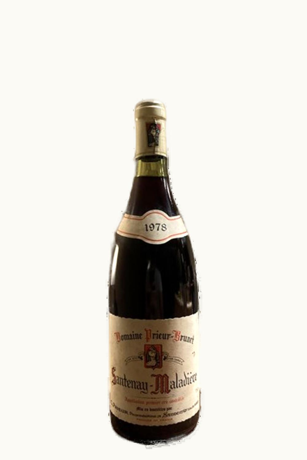 Domaine Prieur-Brunet Domaine Prieur-Brunet Maladière Premier Cru Santenay, 1978