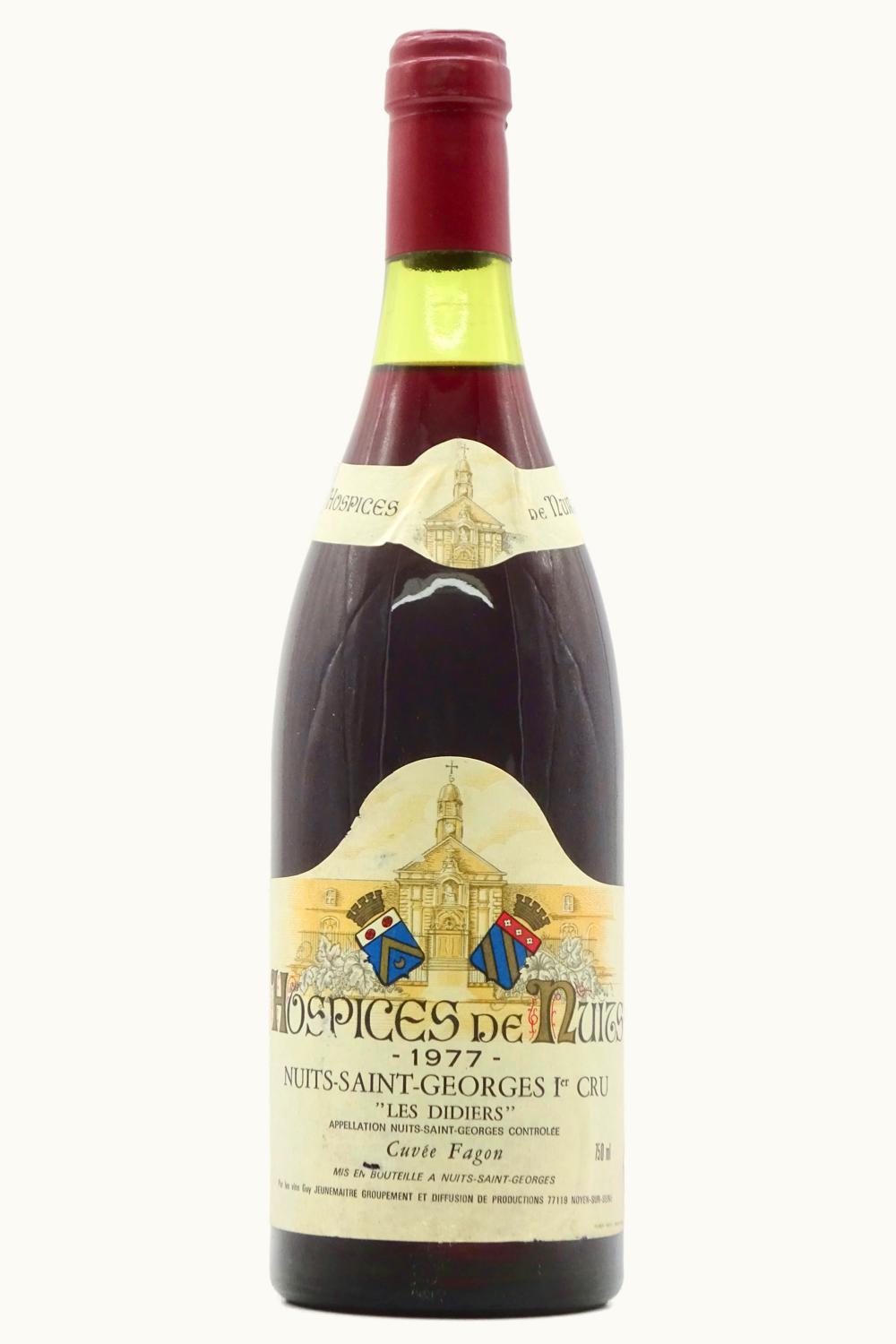 Hospice de Nuit Hospice de Nuit Les Didier Cuvee Fagon, 1977