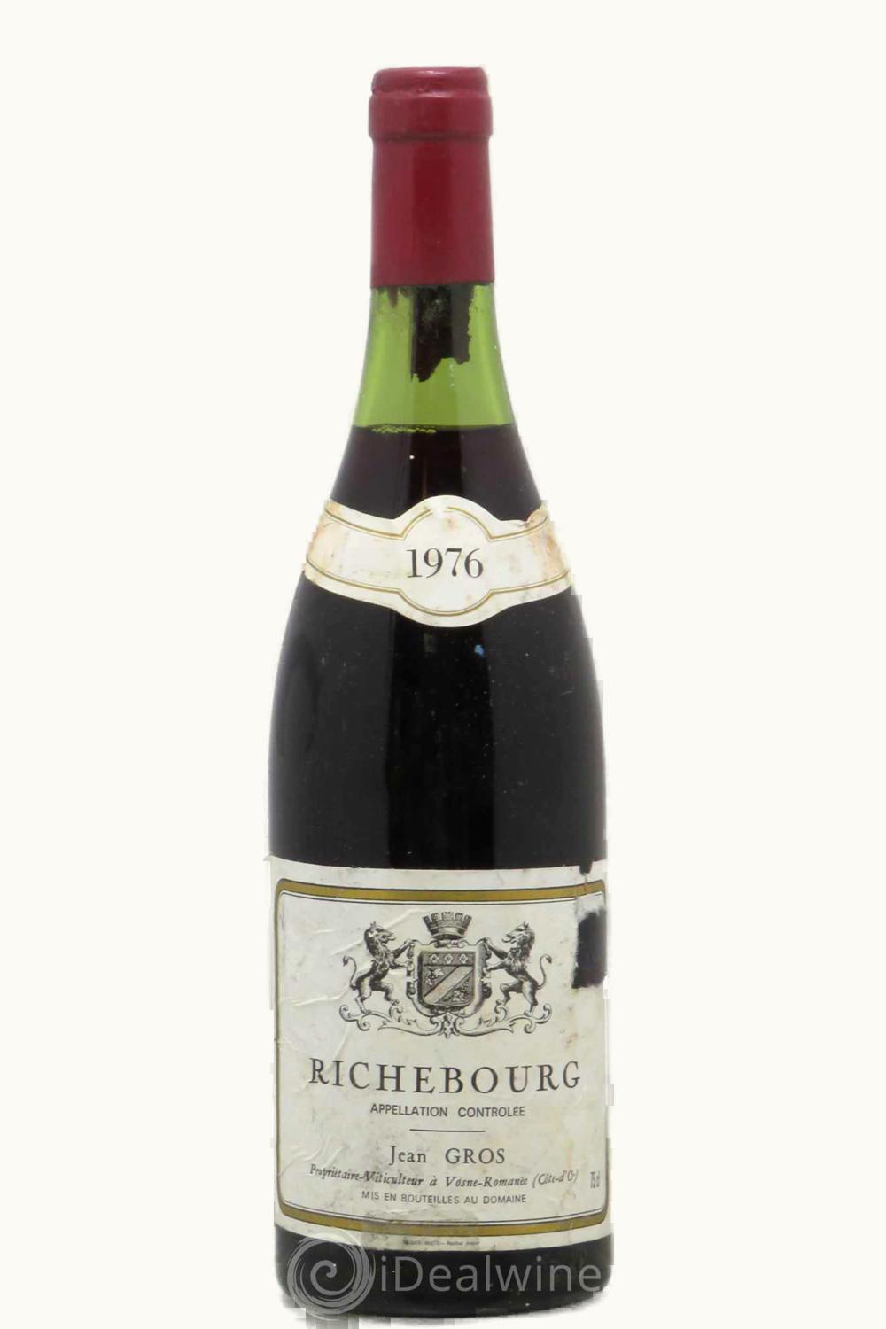 Domaine Anne Gros Domaine Anne Gros Grand Cru Richebourg, 1976