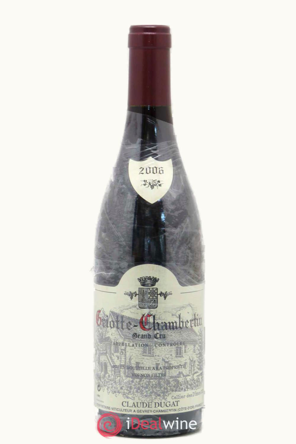 Claude Dugat Claude Dugat Grand Cru Griotte-Chambertin, 1976