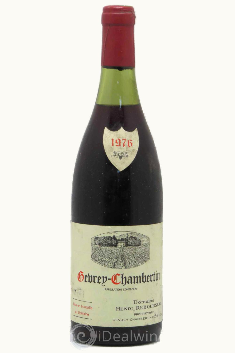 Domaine Henri Rebourseau Domaine Henri Rebourseau Gevrey-Chambertin, 1976
