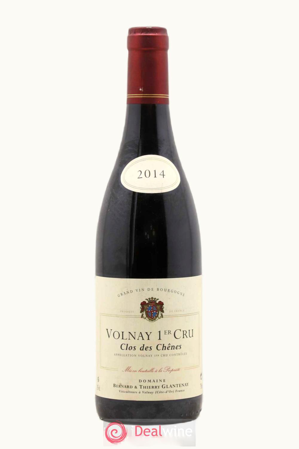 Domaine Bernard Thierry Glantenay Domaine Bernard Thierry Glantenay Clos de Chêne Premier Cru, Volnay, Côte de Beaune, 1974