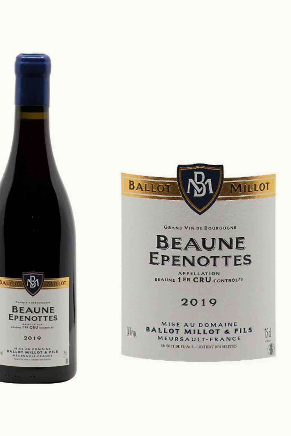 Domaine Ballot-Millot Domaine Ballot-Millot Les Epenottes Premier Cru, Beaune, Côte de Beaune, 1974