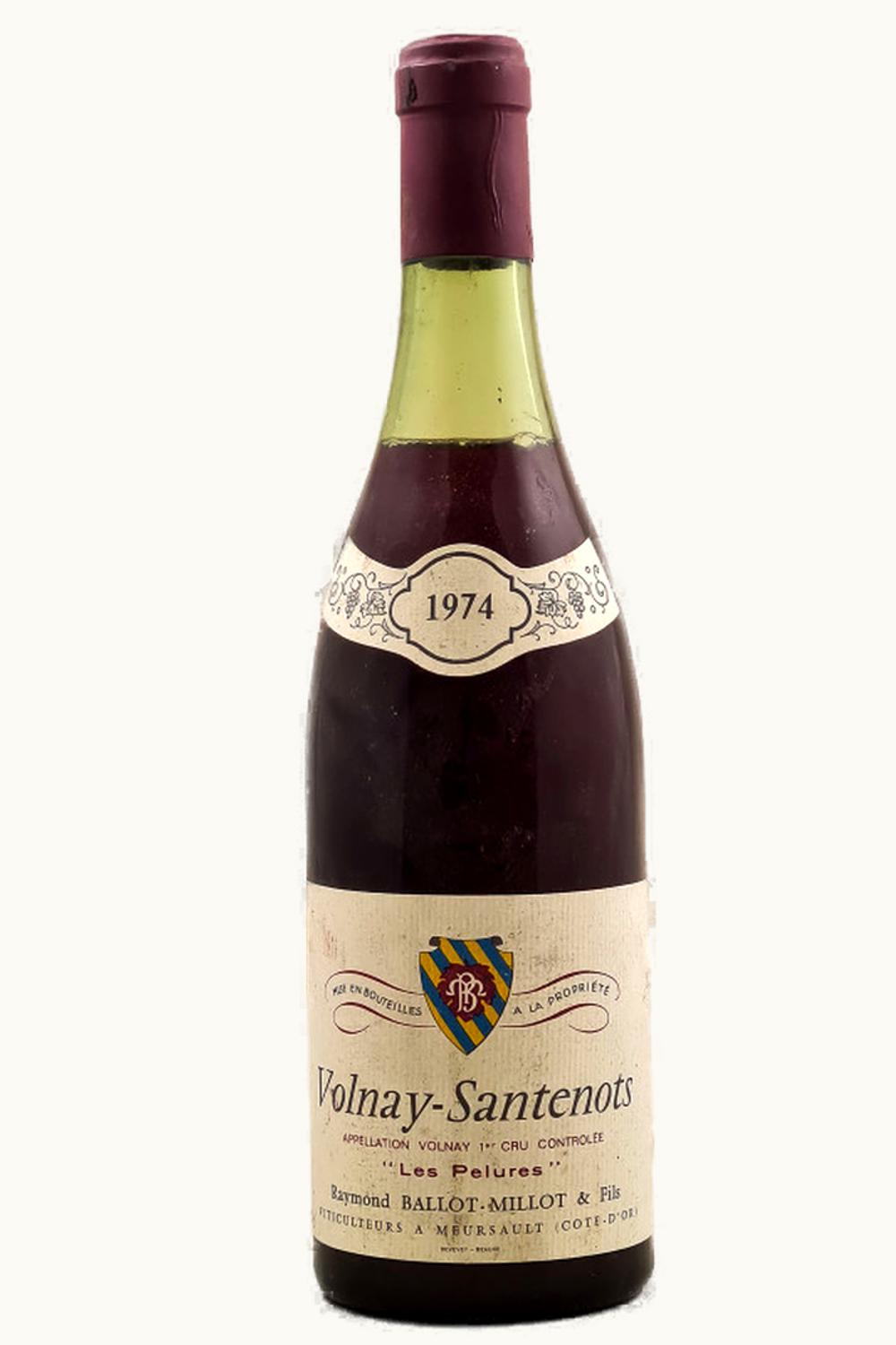 Domaine Ballot-Millot Domaine Ballot-Millot Santenots Premier Cru, Volnay, Côte de Beaune, 1974