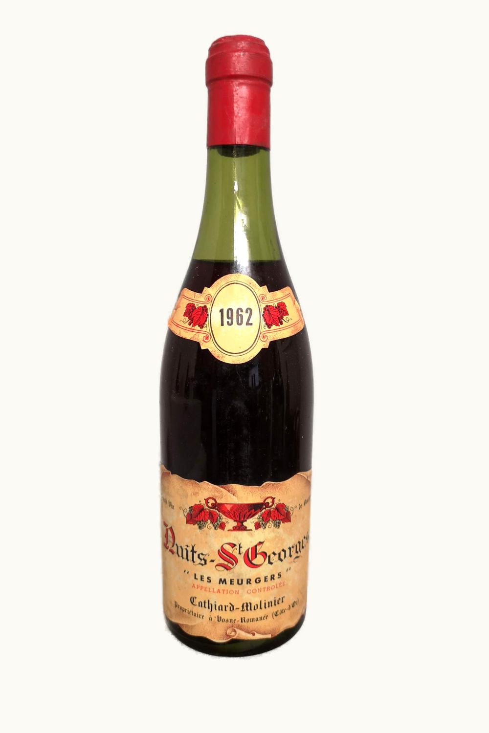 André Cathiard André Cathiard Moulinier Les Meurgers, Côte de Nuit-St-Georges, 1974