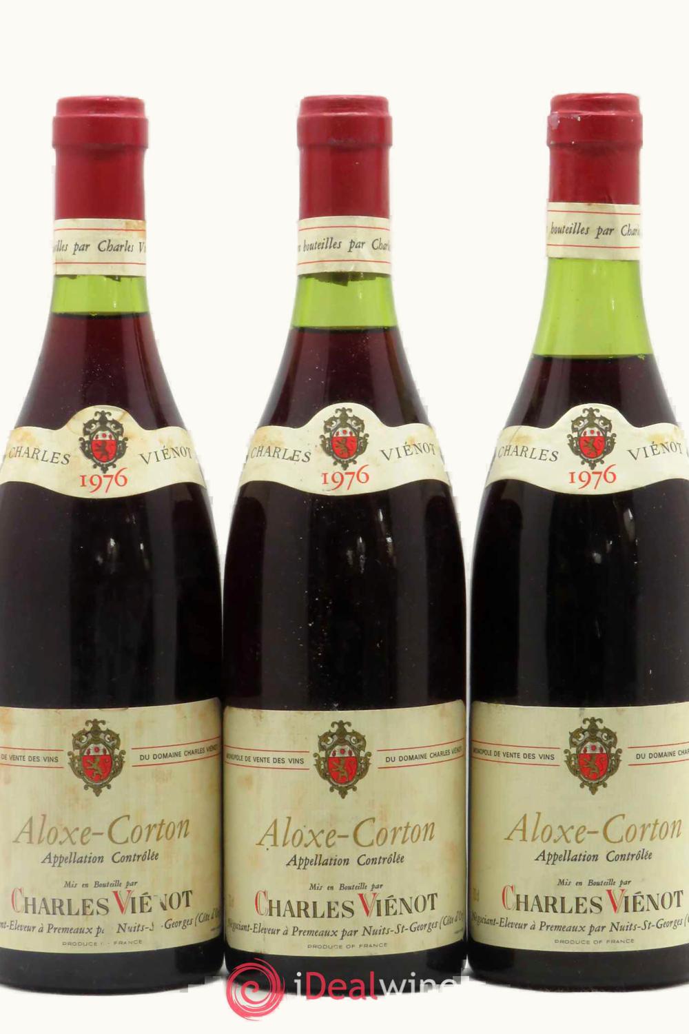 Charles Vienot Charles Vienot Corton Grand Cru, Aloxe, Côte de Beaune, 1974
