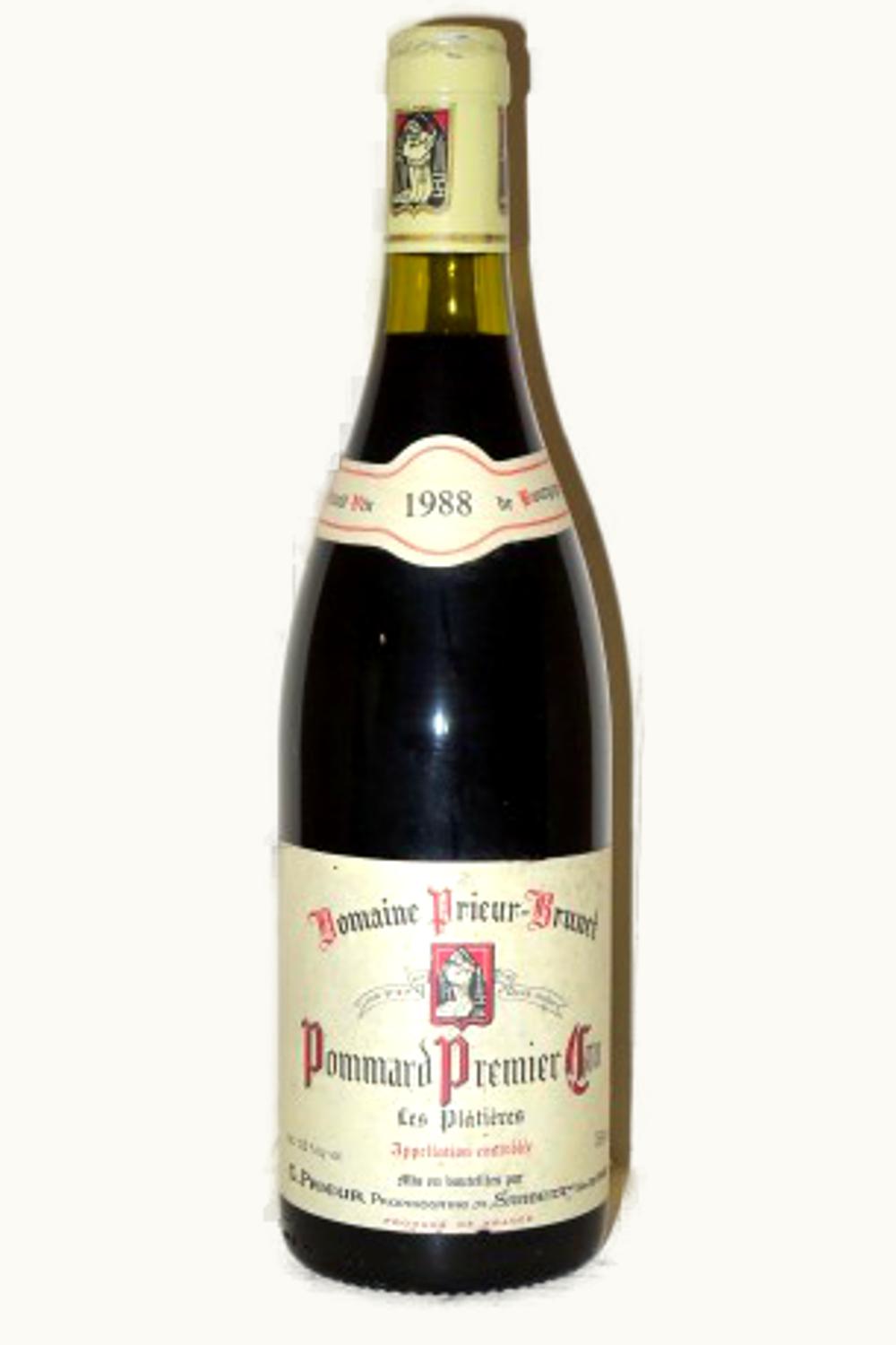 Domaine Prieur-Brunet Domaine Prieur-Brunet La Platière Pommard Premier Cru, Côte de Beaune, 1974