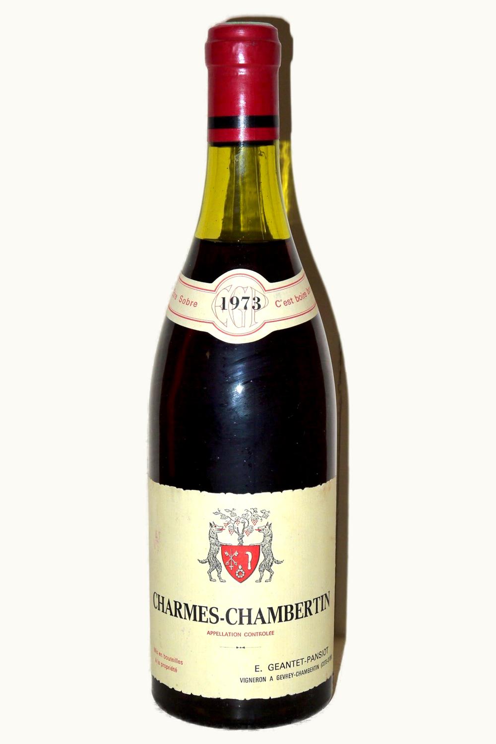 Geantet-Pansiot Geantet-Pansiot Grand Cru Charmes-Chambertin, Gevrey-Chambertin, Côte de Nuit, 1973