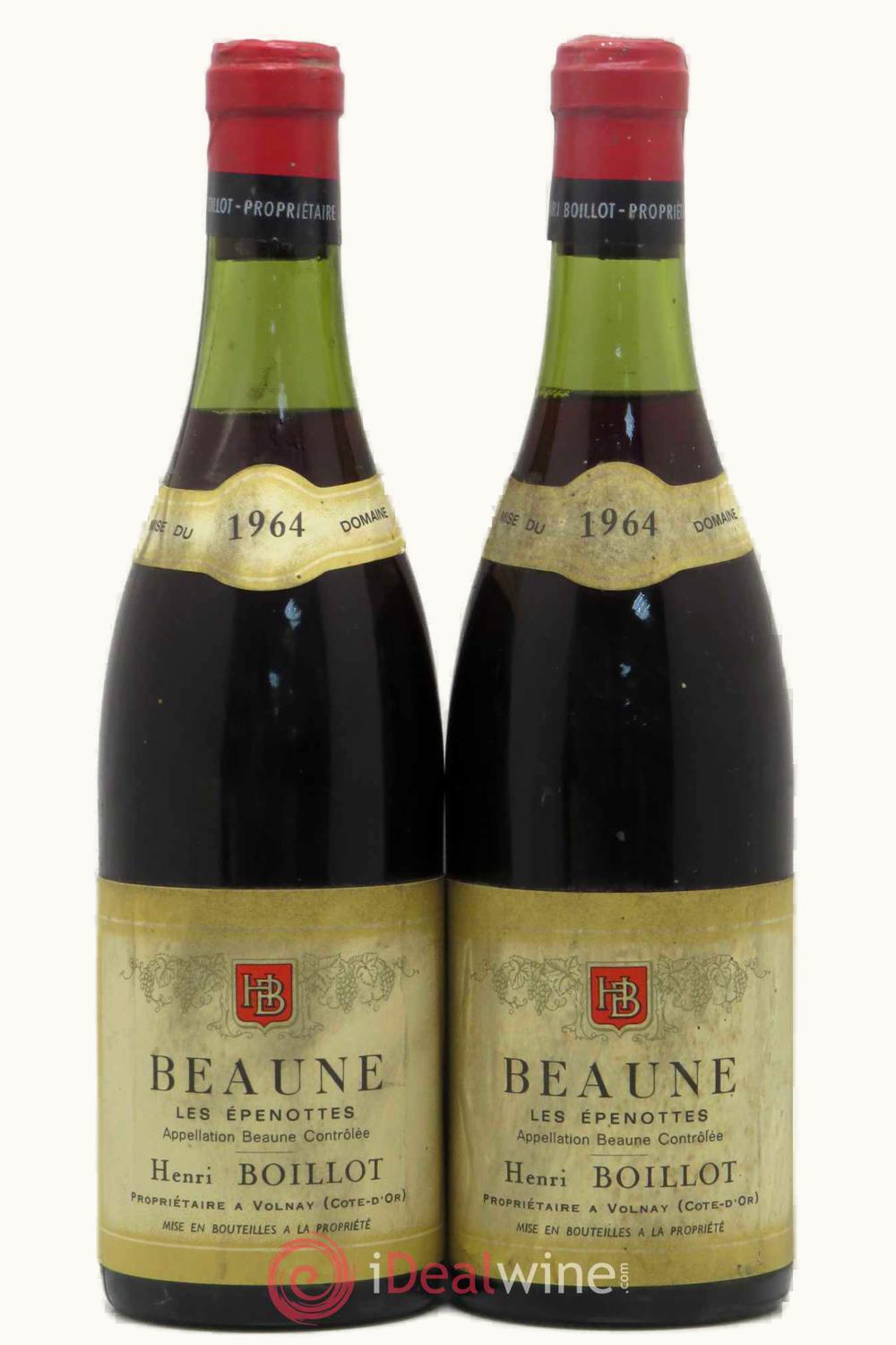 Domaine Henri Boillot Domaine Henri Boillot Les Epenottes, Beaune Premier Cru, Côte de Burgundy, 1973
