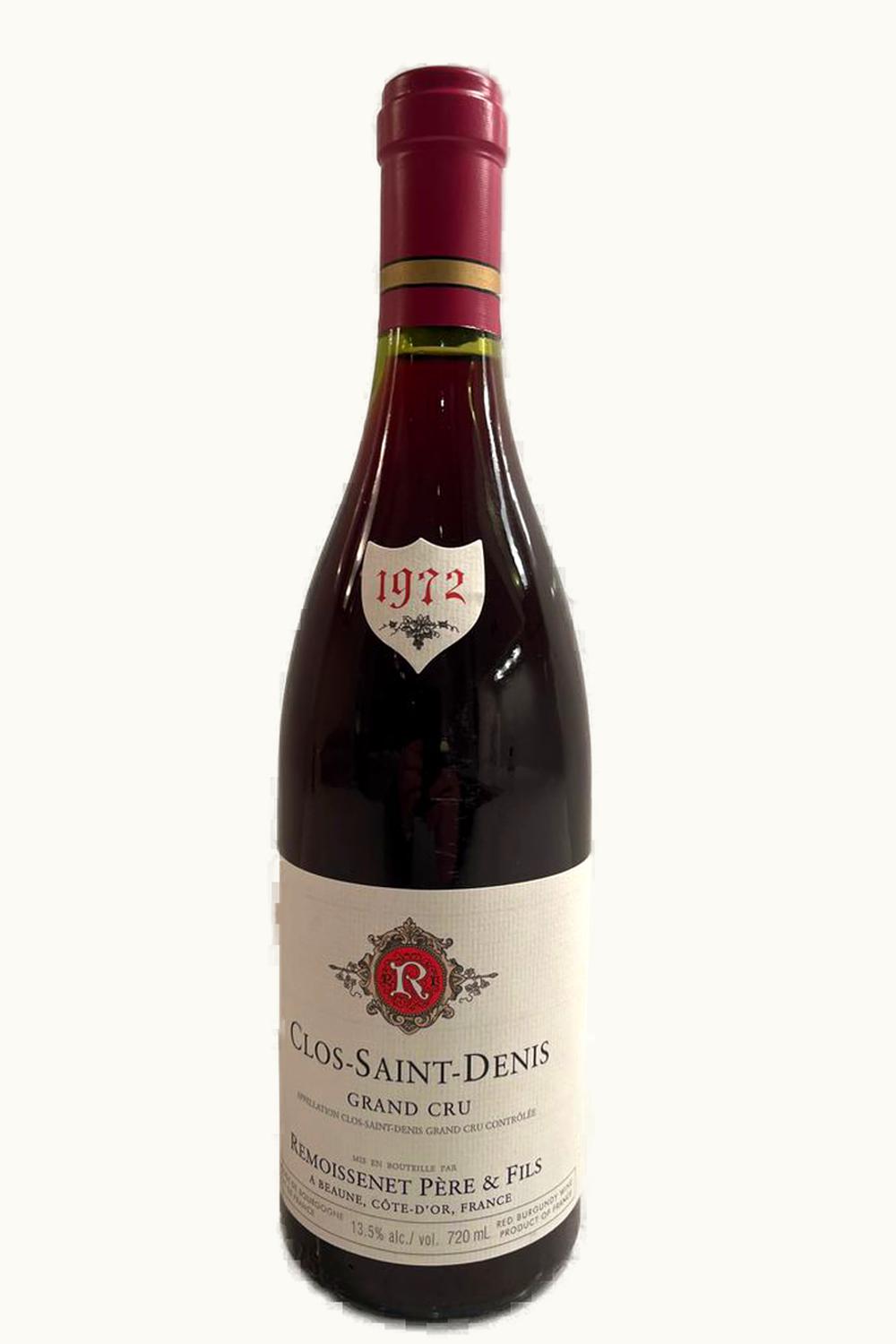 Remoissenet Père & Fils Remoissenet Père & Fils Grand Cru Clos St. Denis, Morey, Côte de Nuit, 1973