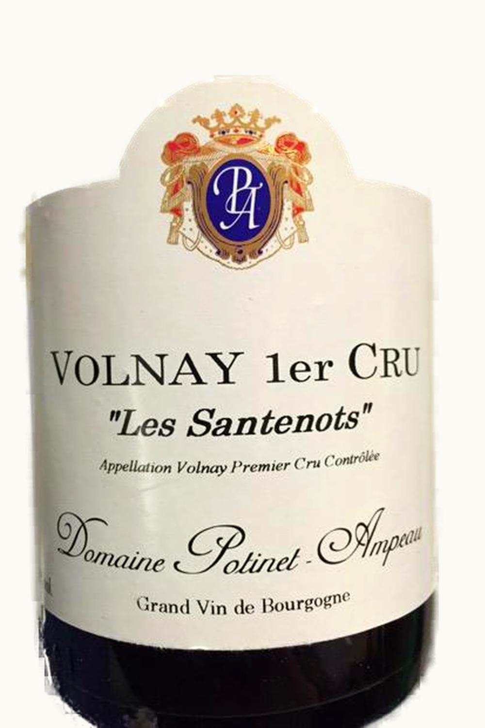 Domaine Potinet-Ampeau Domaine Potinet-Ampeau Les Santenots, Volnay Premier Cru, Côte de Beaune, 1973