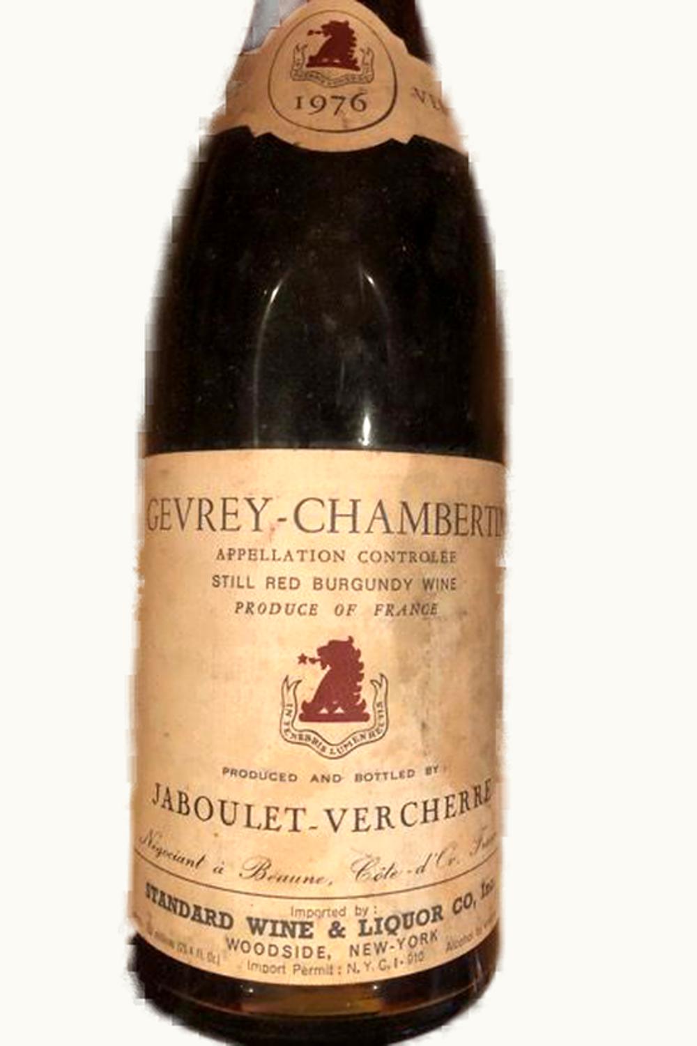 Jaboulet Verchère Jaboulet Verchère Chambertin Grand Cru, Le Gevrey, Côte de Nuit, 1973