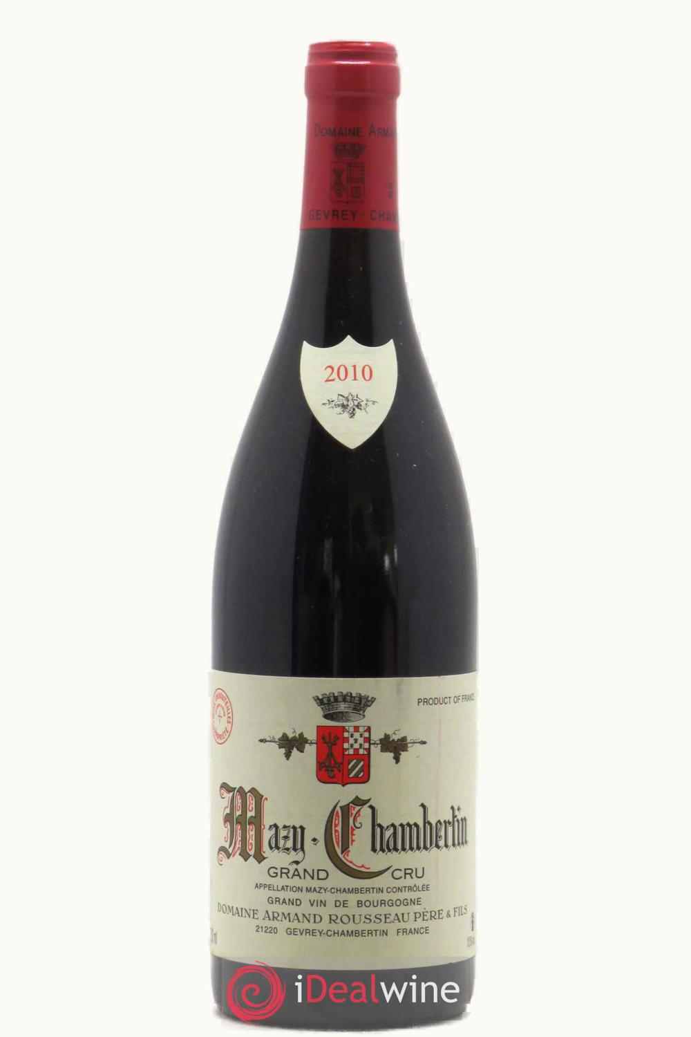 Domaine Armand Rousseau Domaine Armand Rousseau Charmes-Chambertin, 1972