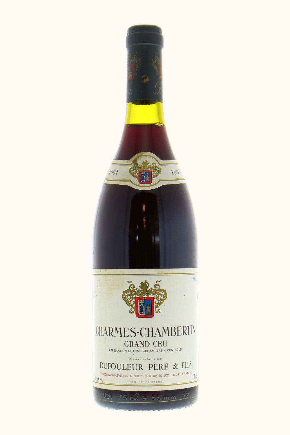 Dufouleur Frères Dufouleur Frères Charmes-Chambertin Gevrey Côte de Nuit, 1972