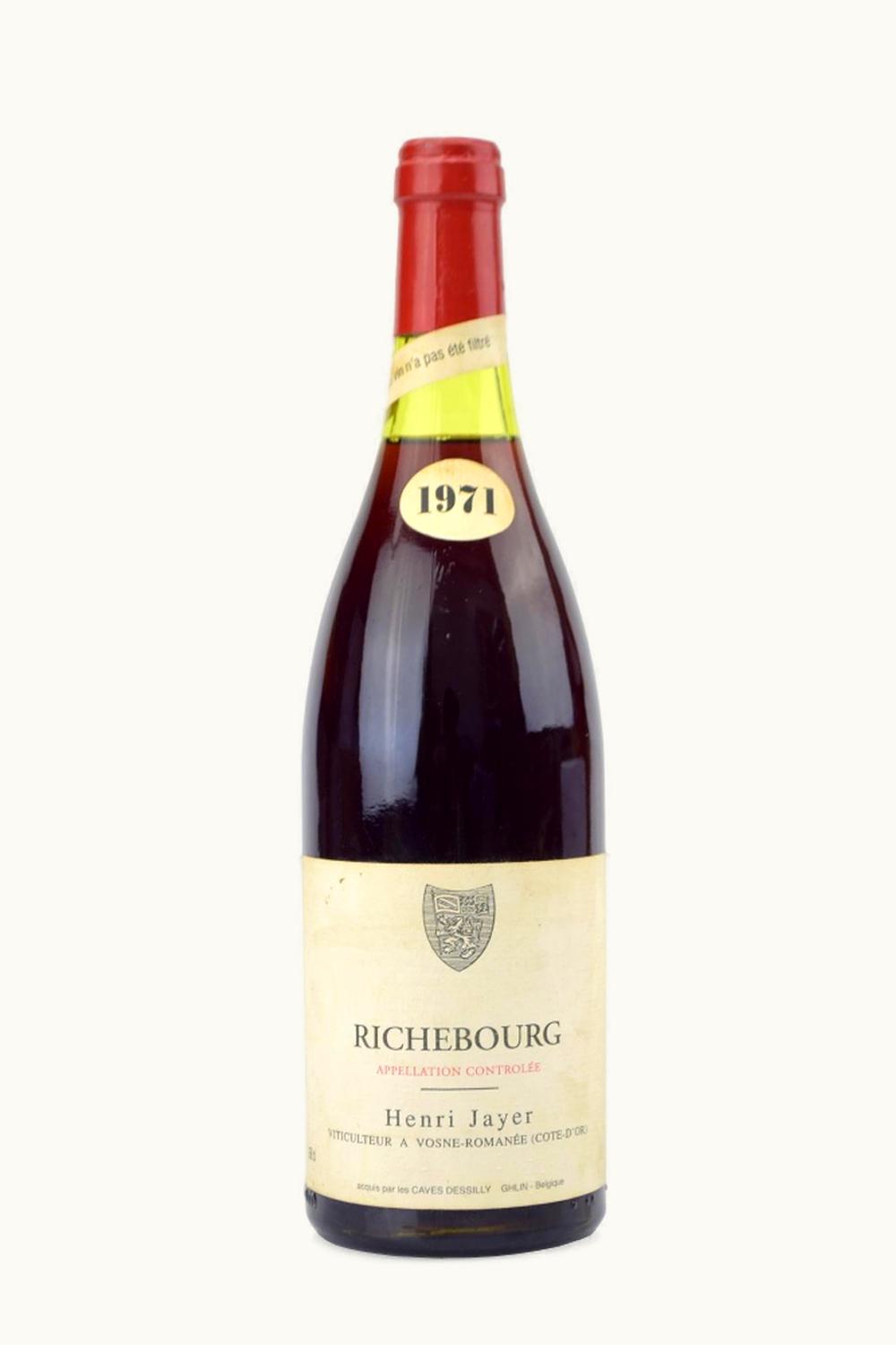 Domaine Henri Jayer Richebourg Grand Cru Vosne-Romanée Côte de Nuit, 1971