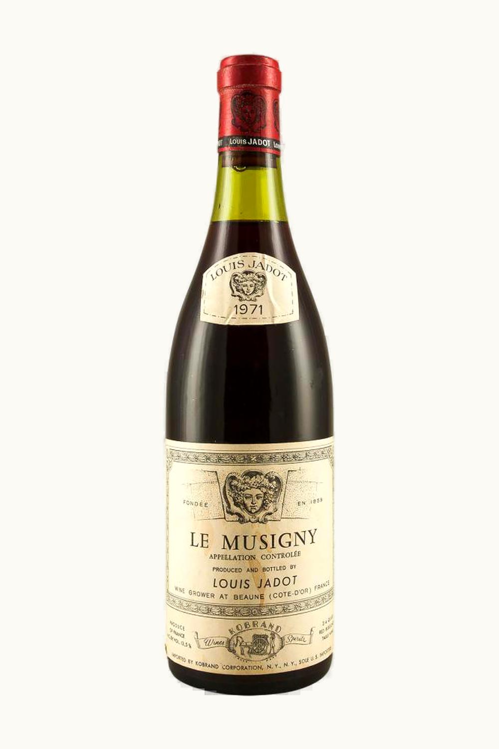 Louis Jadot Louis Jadot Le Musigny Grand Cru Chambolle Côte de Nuit, 1971