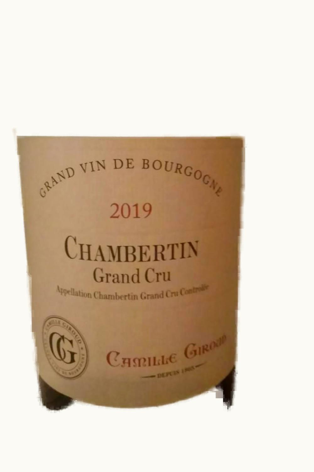 Camille Giroud Camille Giroud Chambertin Grand Cru Le Gevrey Côte de Nuit, 1971