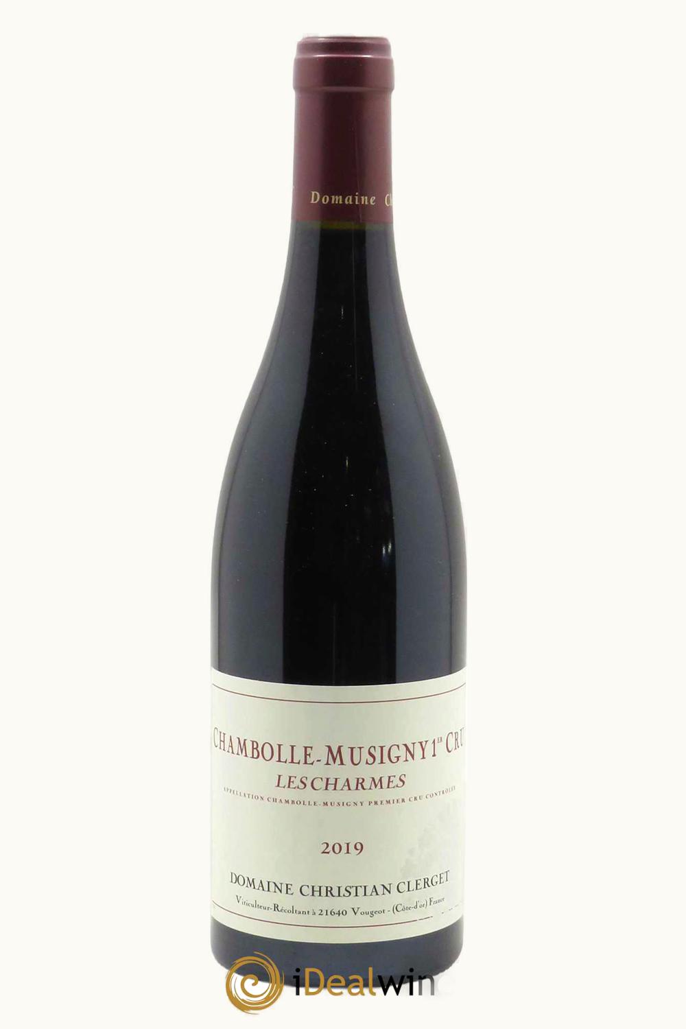 Domaine Christian Clerget Domaine Christian Clerget Les Charmes Chambolle-Musigny Premier Cru Côte de Nuit, 1971