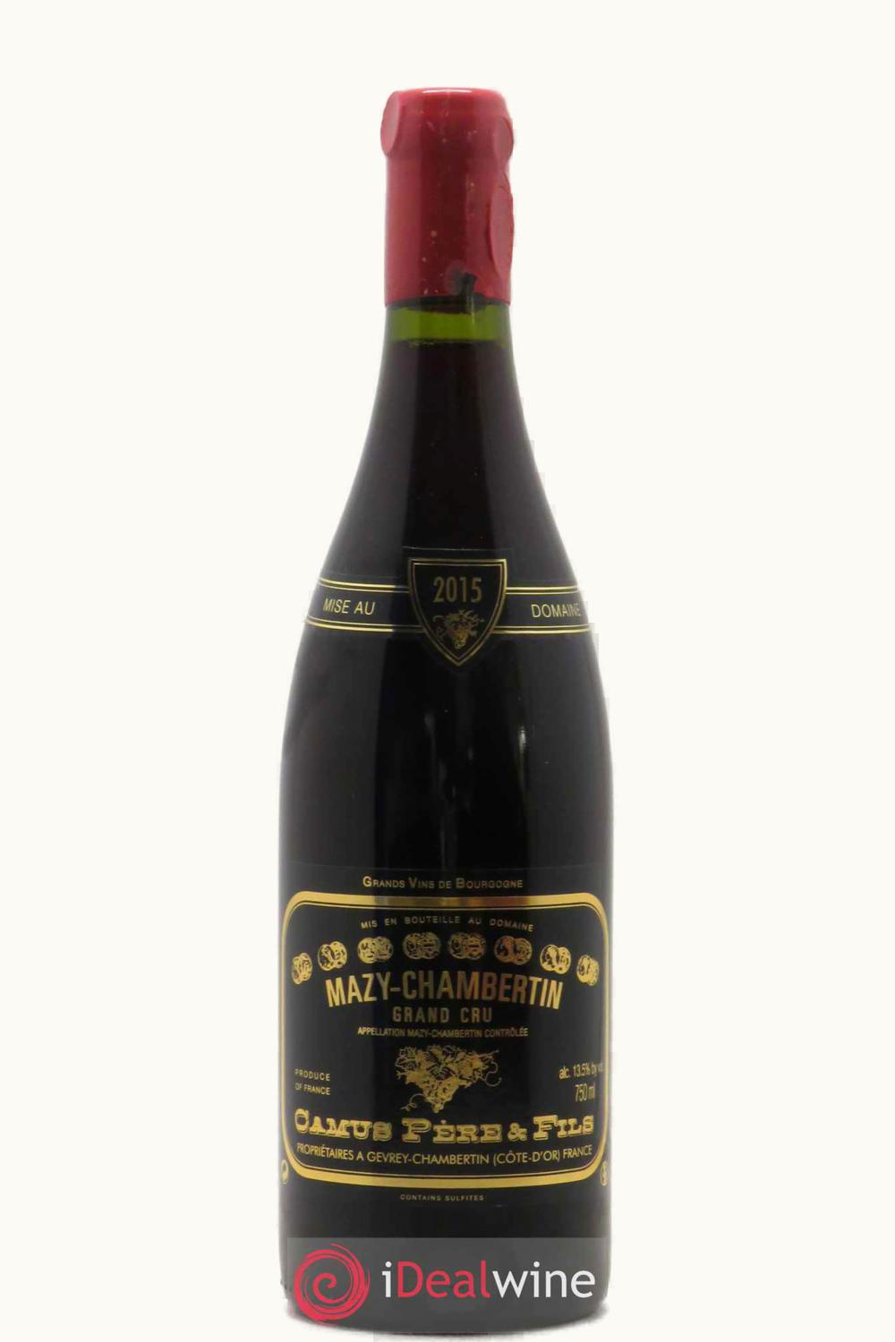Camus Père & Fils Camus Père & Fils Grand Cru Mazis Chambertin, 1971
