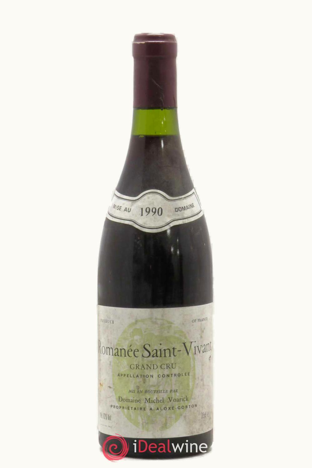 Domaine Michel Voarick Domaine Michel Voarick Grand Cru Romanee St. Vivant, 1971