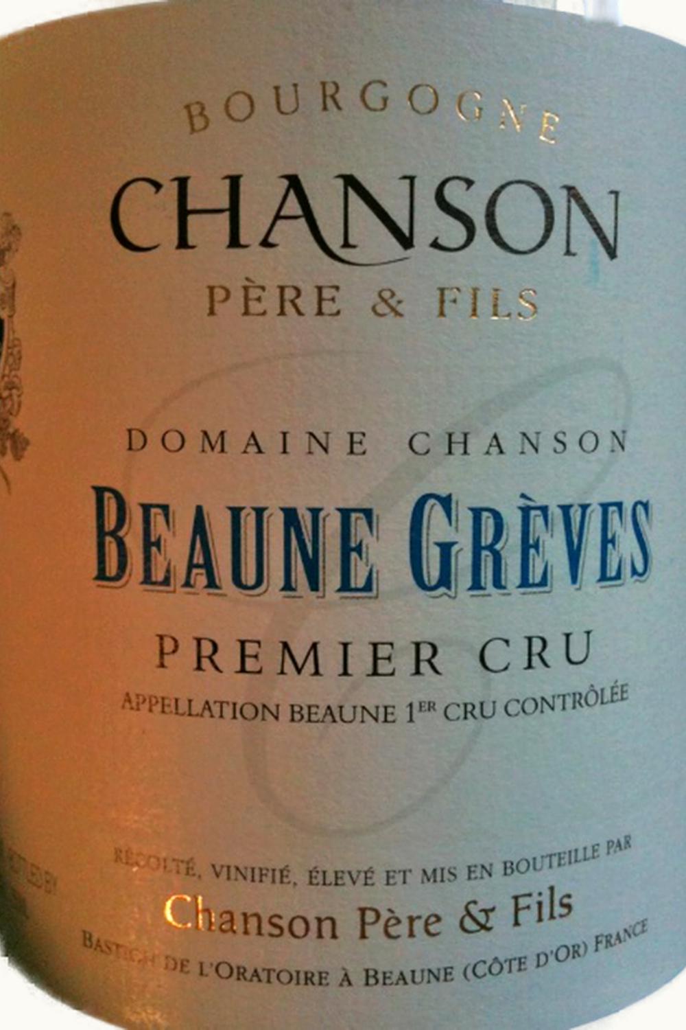 Chanson Père & Fils Chanson Père & Fils Grèves Beaune Les Premier Cru Côte de, 1970