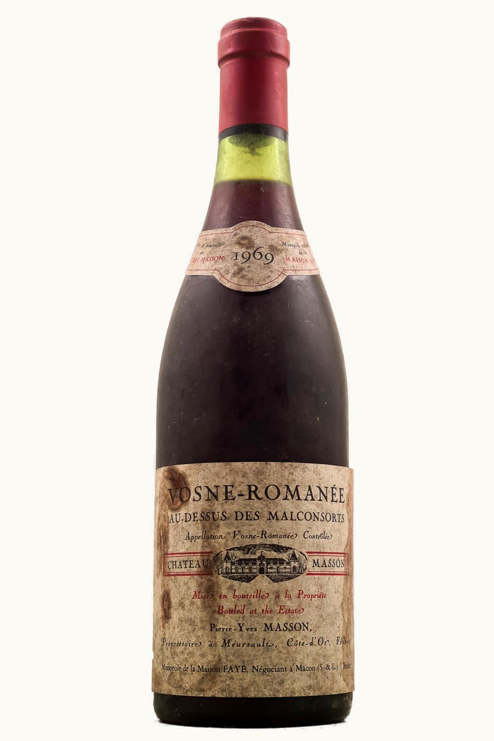 Pierre-Yves Mason de Pierre-Yves Mason de Bligny Au Dessus Malconsort Vosne Romanee Premier Cru Côte Nuit, 1970