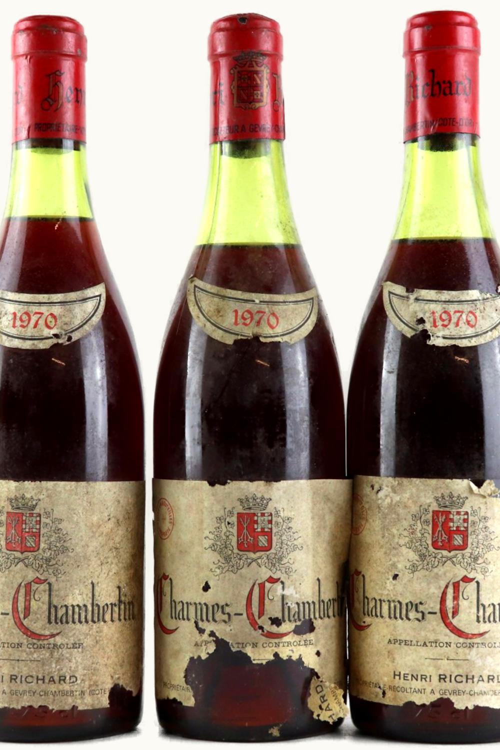 A. Ligeret Grand Cru Charmes Chambertin Gevrey Côte de Nuit, 1970