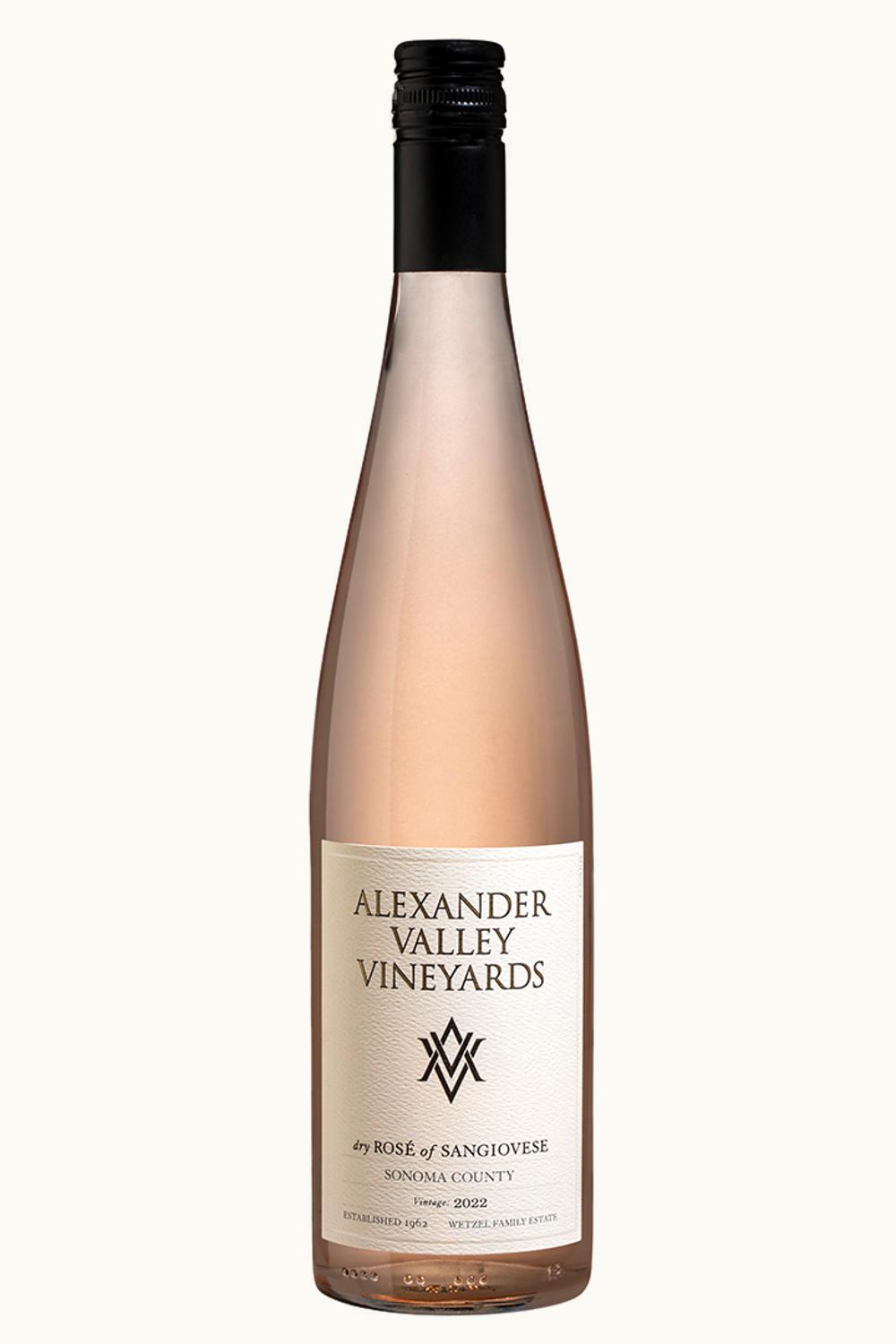 Alexander Valley Vineyards Alexander Valley Vineyards Wetzel Fmly Estate Dry Rosé Sangiovese, 2022